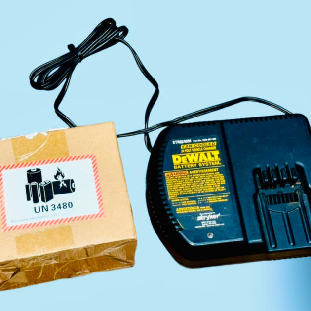 Dewalt Battery Charger and Compatible Brand New Battery for Stryker Power Pro Electric Stretcher