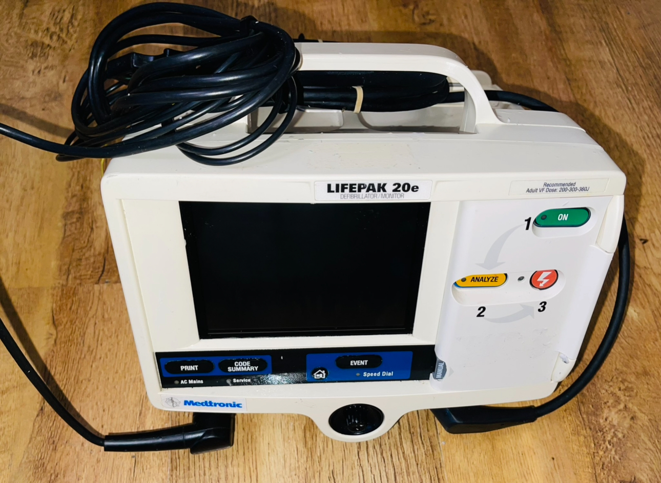 Physio Control Lifepak 20e Defibrillator Monitor With Pacing